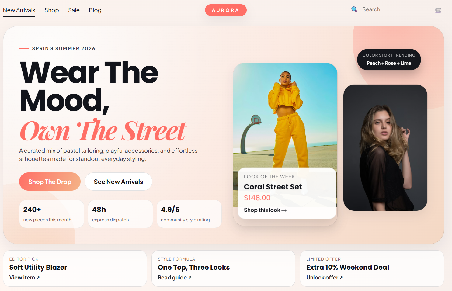 Fashion E-Commerce preview